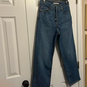 Levi's Ribcage Straight Ankle Jeans Size 27